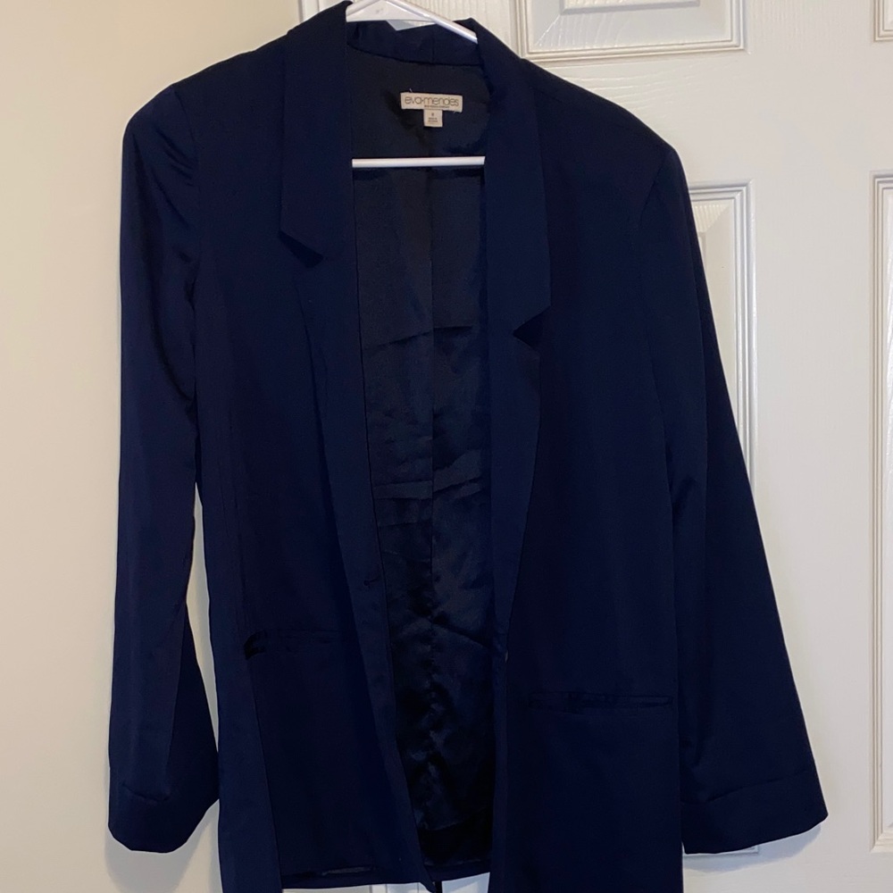 a new day Women's Dark Blue Blazer